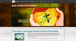 Desktop Screenshot of igreja-cristoredentor.org.br